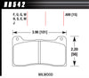 HAWK BRAKE HB542W.600