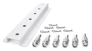 HEPFNER RACING HRP6524S-15-WHT Wall Shock Mounts Single 15in Single Stack