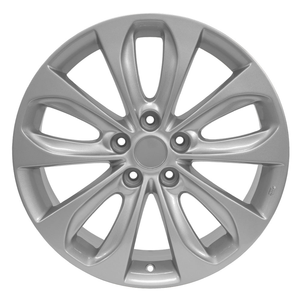OE Wheels HY02-18075-5450-48S 18" Replica HY02 fits Hyundai 18x7.5 Silver