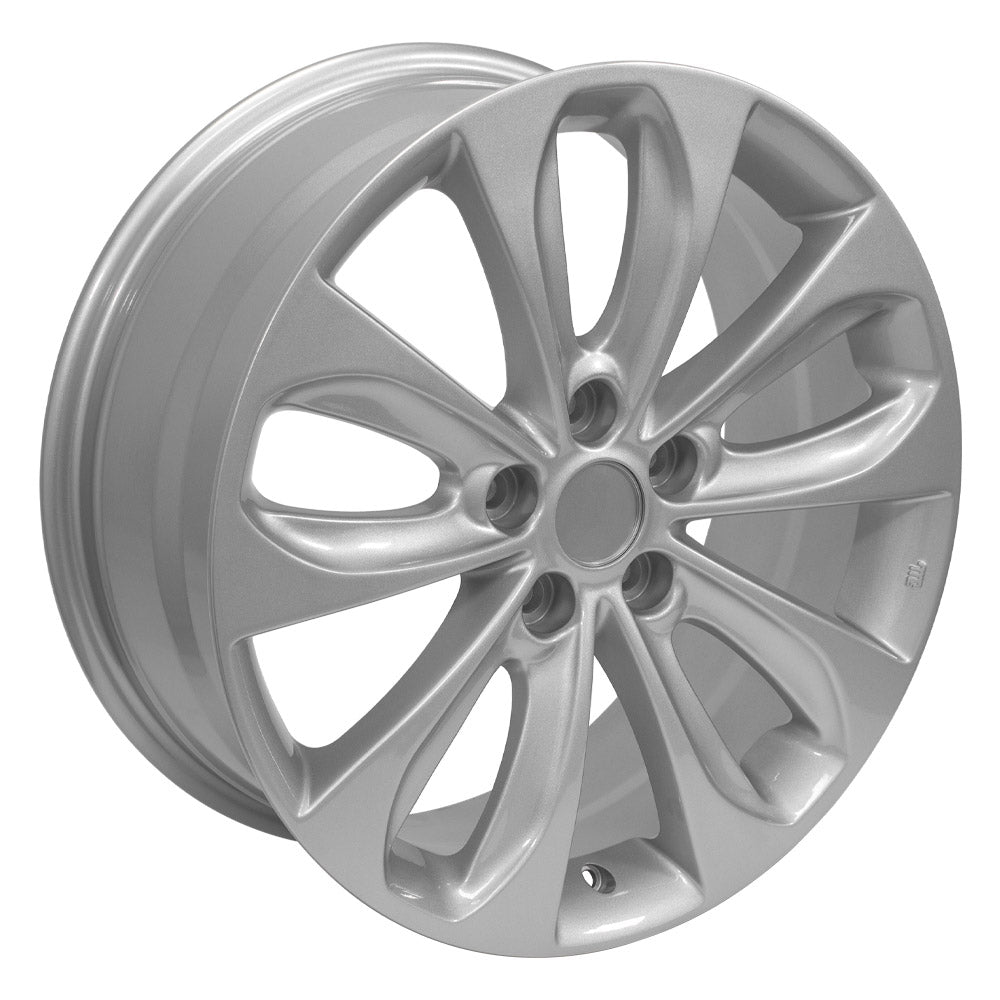 OE Wheels HY02-18075-5450-48S 18" Replica HY02 fits Hyundai 18x7.5 Silver
