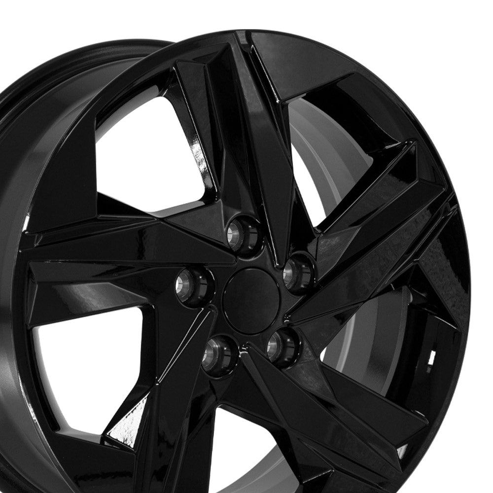 OE Wheels HY12-17070-5450-45B 17" Replica HY12 fits Hyundai 17x7 Gloss Black
