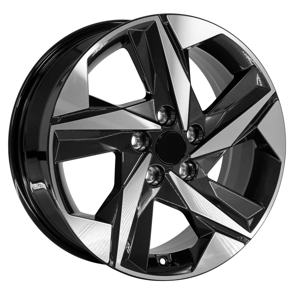 OE Wheels HY12-17070-5450-45MB 17" Replica HY12 fits Hyundai 17x7 Gloss Black