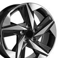 OE Wheels HY12-17070-5450-45MB 17" Replica HY12 fits Hyundai 17x7 Gloss Black