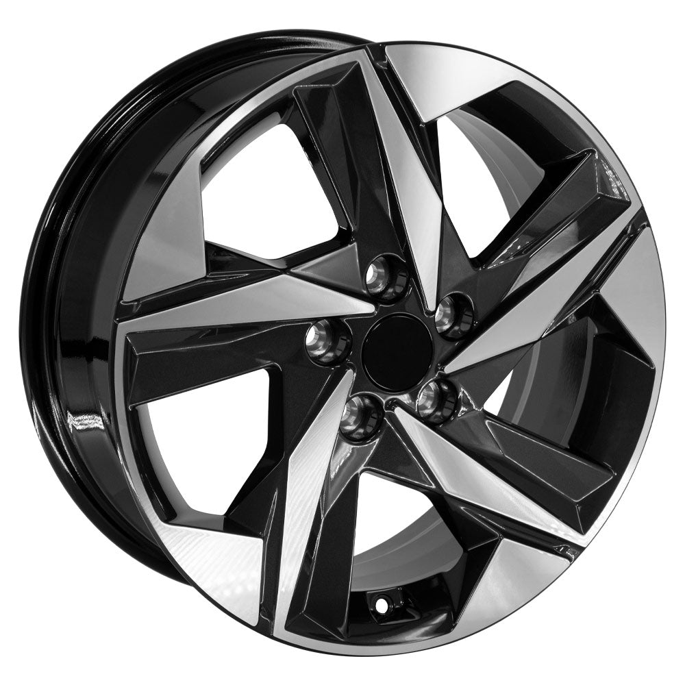 OE Wheels HY12-17070-5450-45MB 17" Replica HY12 fits Hyundai 17x7 Gloss Black