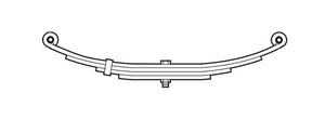 DEXTER AXLE 072-042-00 SPRING DOUBLE EYE 26E-1750 WEAV