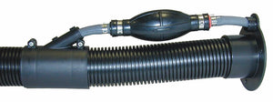 T-H MARINE RFFHP-1-DP 2' BLK RIGGING FLANGE W/ FUEL HOSE