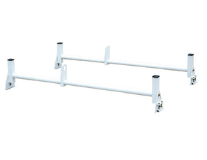 BUYERS PRODUCTS 1501310 LADDER RACK STL WHTE VAN GUTTER MNT