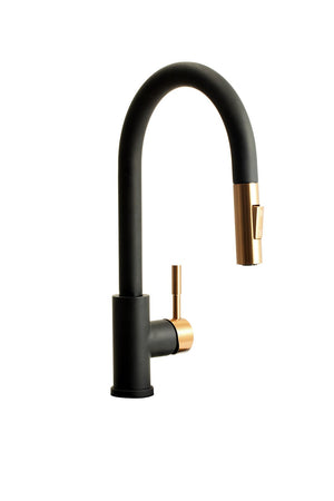 DURA FAUCET DF-MK530SLK-MBRG STREAMLINE PULL-DOWN RV KITCHEN FAU