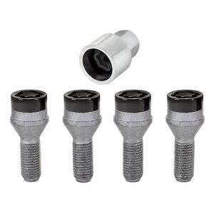 MCGARD 27178 4 PK WHL LK ST BLK 12X1.5