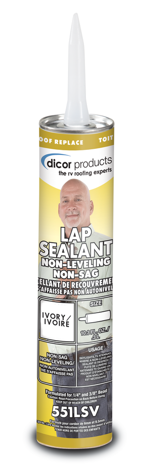 DICOR 551LSV-1 10.3OZTUB LAP SEALNT-IVRY