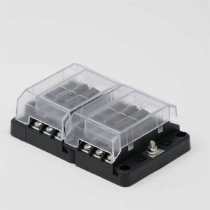 EGIS MOBILE 8029 RT FUSE BLOCK 12 POS W/ LED INDICAT