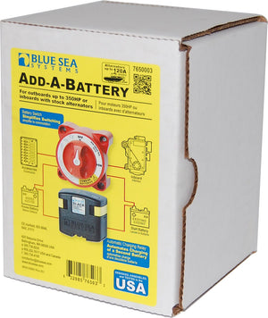 BLUE SEA 7650003-BSS SOLENOID ADD A BATTERY - BOXED