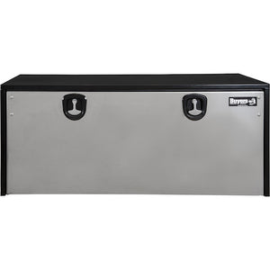 BUYERS PRODUCTS 1702710 BLK STEEL BOX W/POLISH SS