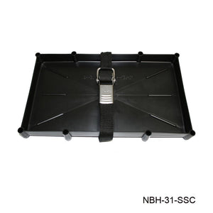T-H MARINE NBH-31-SSC-DP 29/31 BATTERY TRAY W/ SS STRAP