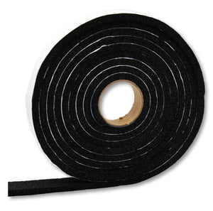 AP PRODUCTS 018-181418 VINYL FOAM TAPE-BLK 1/2X1/4X100'