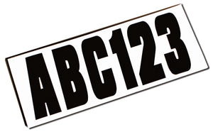 ATTWOOD 14142-7 LETTER KIT BLACK