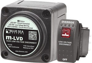 BLUE SEA 7635-BSS SOLENOID M 65A 12V LVD