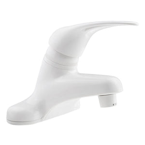 DURA FAUCET DF-PL100-WT SINGLE LAV WHITE