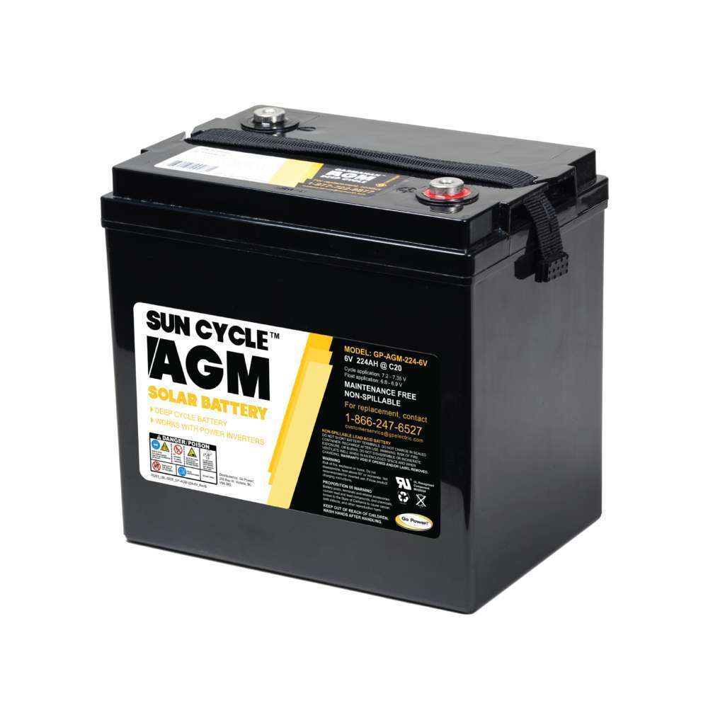 GO POWER GP-AGM-224-6V