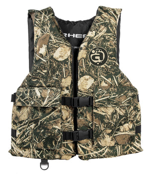 AIRHEAD 30004-15-A-CM YUKON SPORTSMAN LIFE VEST CAMO AD