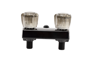 DURA FAUCET DF-SA100S-BK RV SHOWER FAUCET W/SMOKED ACRYLIC K