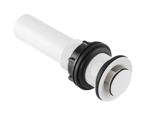 DURA FAUCET DF-PU202-WT RV LAV SINK POP-UP NO OVERFLOW - WH