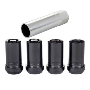 MCGARD 25116 4 PAK TUNR LOK 14X1.5 BLK