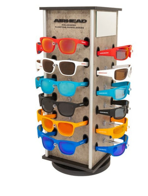 AIRHEAD AHFS-SC36K SUNGLASS TOWER DSPLY W/36 ASST CLRS