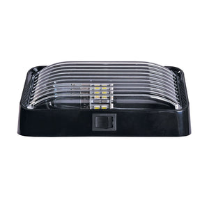 ARCON 20677 LED BW RCT PRCH LITE W/SW BLK-CLR