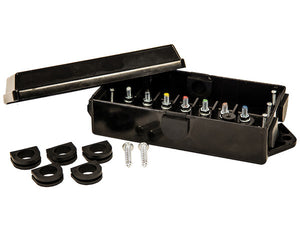 BUYERS PRODUCTS 5601101 BOX JUNCTION ELECTRICAL PLASTIC W/7