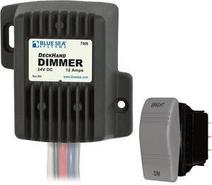 BLUE SEA 7509-BSS DIMMER DECKHAND 12A 24V