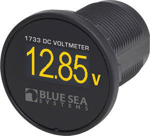 BLUE SEA 1733-BSS METER MINI OLED DC VOLTAGE