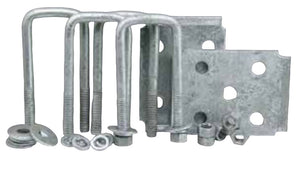 DEXTR MARINE 81185 AXLE TIE PLATE KIT FOR 2' SQUARE