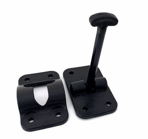 JR PRODUCTS 10324 3-1/2' T-STY DR HLDR BK