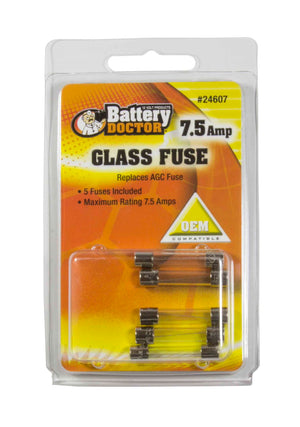 WIRTHCO 24607 AGC GLASS FUSE-7.5 AMP