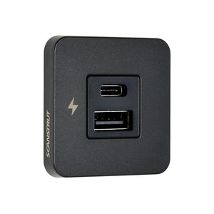 SCANSTRUT SC-TILE-10 TILE - USB-A / USB-C INTERIORS CHAR