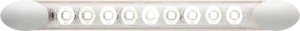 OPTRONICS ILL70CB LED 8IN STRIP; 12V; CLEAR;W/OSWITCH