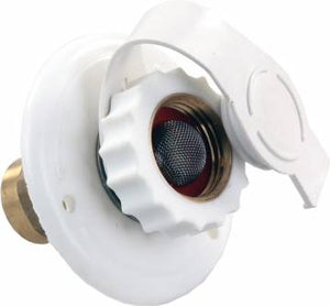 JR PRODUCTS 62135 WATER FLANGE WHIT PLASTC