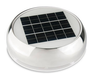 MARINCO N20804S 4' DAY/NIGHT SOLAR VENT - STAINLESS