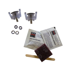 JW SPEAKER 8200501 HARDWARE KIT CLICKBOND 8MX40MM