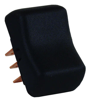 JR PRODUCTS 13025 DPDT ON/OFF/ON MOM SW BK