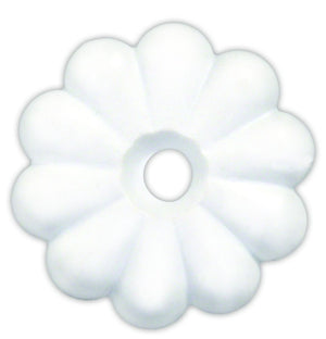 JR PRODUCTS 20455 PLASTIC ROSETTES WHT