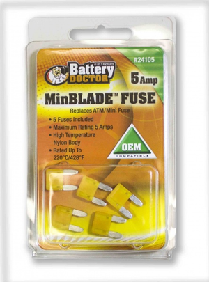 WIRTHCO 24105 MIN BLADE FUSE-5 AMP