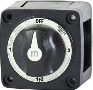 BLUE SEA 6007200-BSS SWITCH BATTERY M SELECTOR BLK