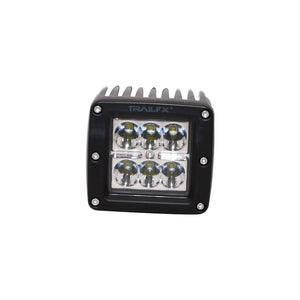 TRAILFX 3X2CSPPR 3X2 CUBE 6X3W SPOT PAIR