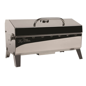 CAMCO MARINE 58131 GRILL-STOW N GO 160 GAS W/THERM &
