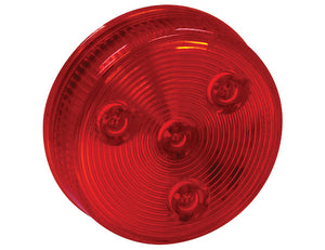 BUYERS PROD 5622550 LIGHT 2.5INRD MARKER 4LED RED 10 PC