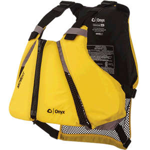 ONYX OUTDOOR 122000-300-040-14 MOVEVENT CURVE LIFE VEST YLW MED/LG