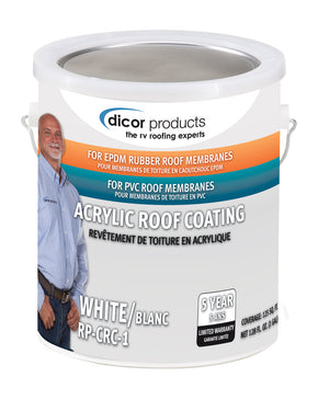 DICOR RP-CRC-1 1GAL EPDM RUBBER ROOF COA