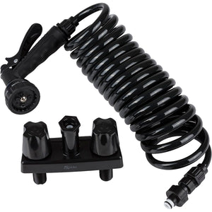 DURA FAUCET DF-SA186-BK EXT SPRAY FAUCET BLK/GRY